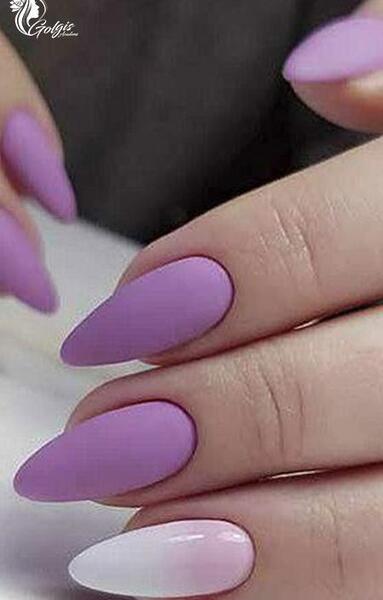 عکس ناخن آمبره شاین
