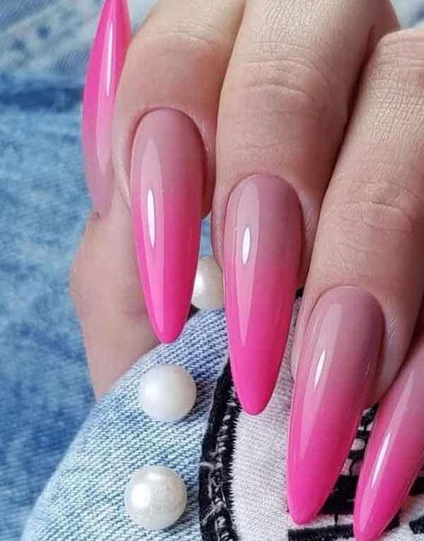 عکس ناخن آمبره شاین