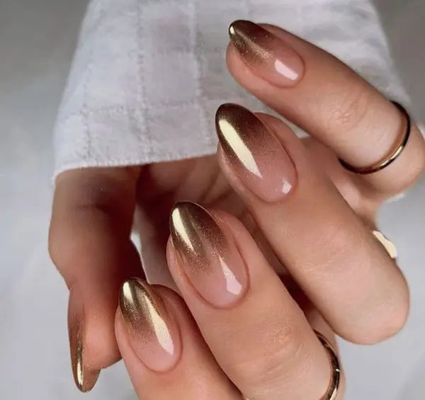 عکس ناخن آمبره قرمز