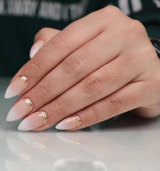 عکس ناخن امبره رنگی