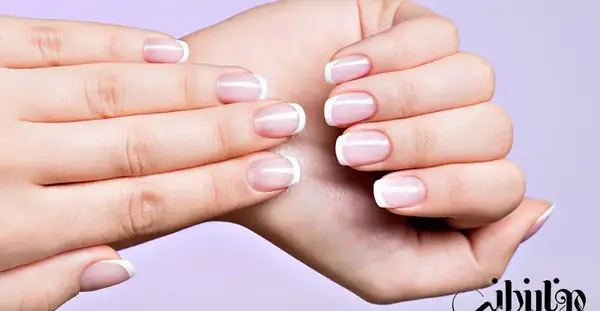 عکس کاشت ناخن کوتاه فرنچ
