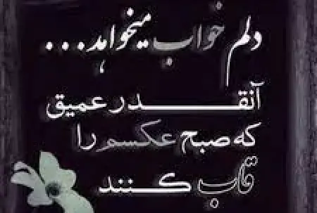 عکس نوشته خدانگهدار عزیزم
