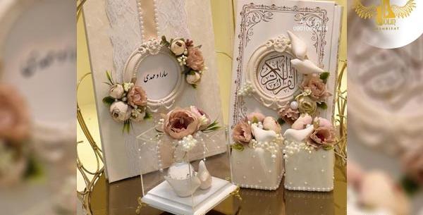 عکس تزیین وسایل نامزدی
