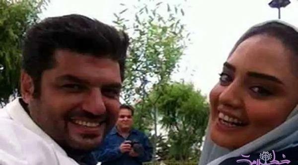 عکس حلقه نامزدی نرگس محمدی