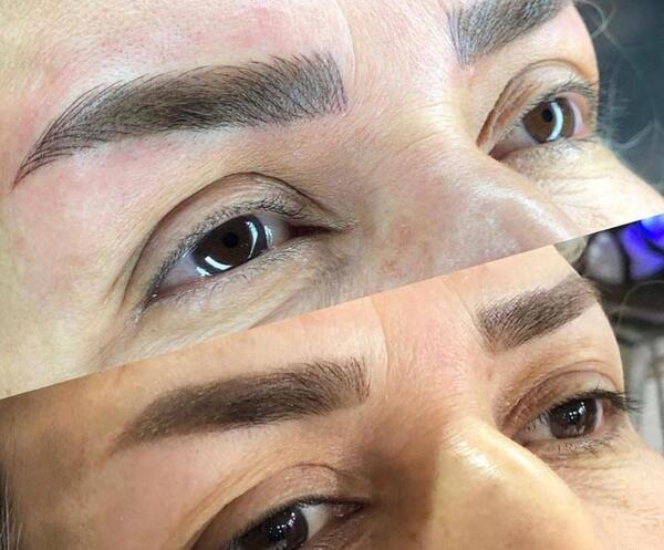 عکس فیبروز ابرو بعد از یک هفته نی نی سایت