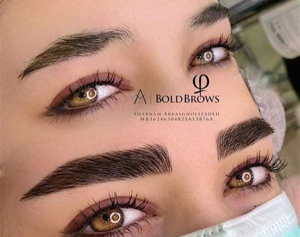 عکس فیبروز ابرو بعد از یک هفته نی نی سایت