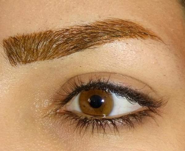 عکس سایه ابرو بعد از یک هفته نی نی سایت