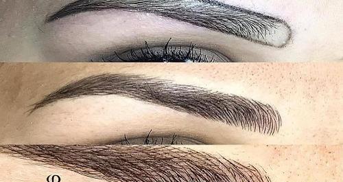 عکس سایه ابرو بعد از یک هفته نی نی سایت