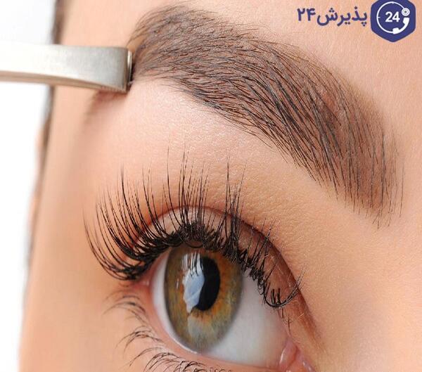 عکس سایه ابرو بعد از یک هفته نی نی سایت