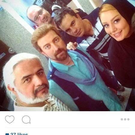 قسیم عکس نامزد حسیبا ابراهیمی