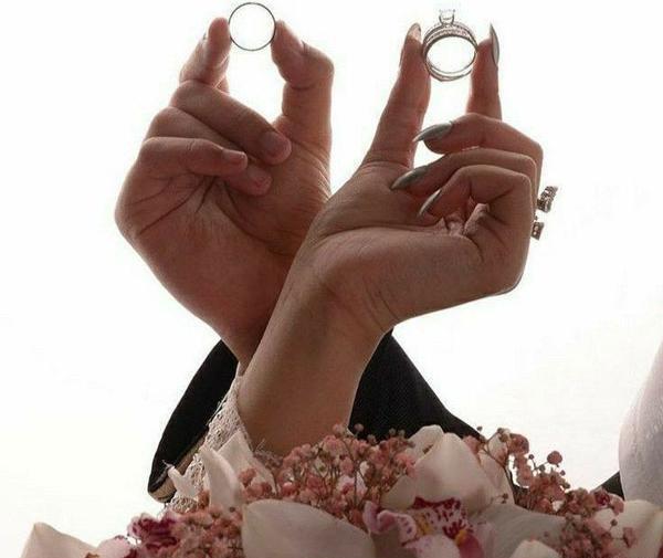 منو عشقم عکس دست نامزدی طبیعی