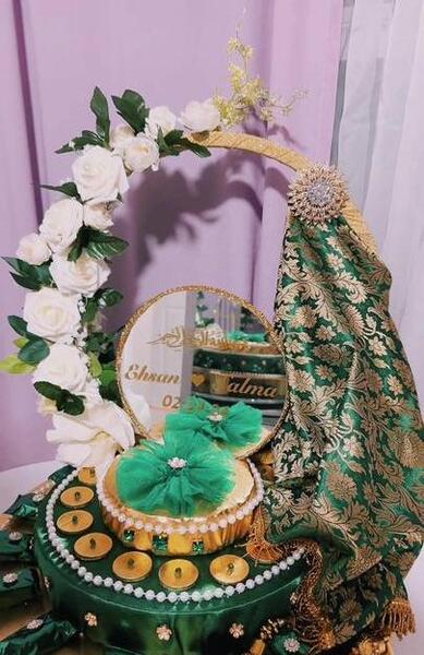 عکس دستمال نامزدی افغانی
