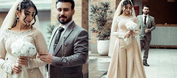 ژست عکس نامزدی ایرانی