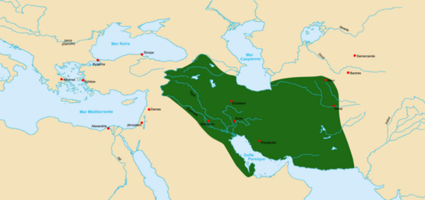 عکس نقشه ایران دوران هخامنشی