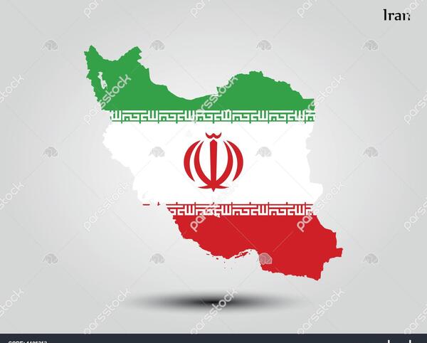 عکس نقشه ایران بدون شهرها