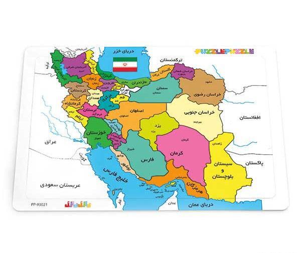 عکس نقشه ایران نقاشی کودکانه