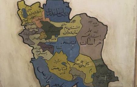 عکس نقشه ایران نقاشی کودکانه