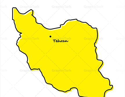 عکس لایه باز نقشه ایران