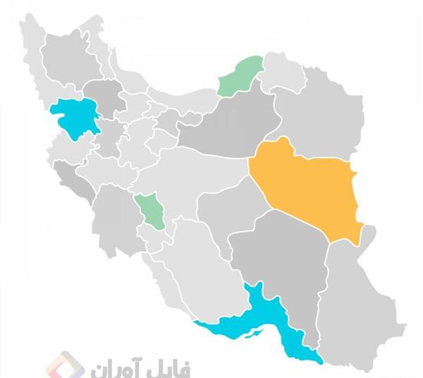 عکس لایه باز نقشه ایران