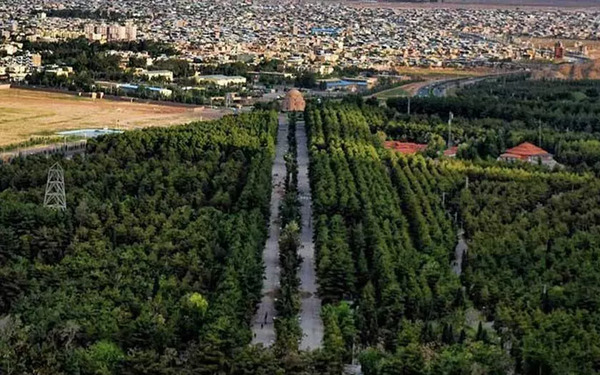 عکس کرمان در نقشه ایران