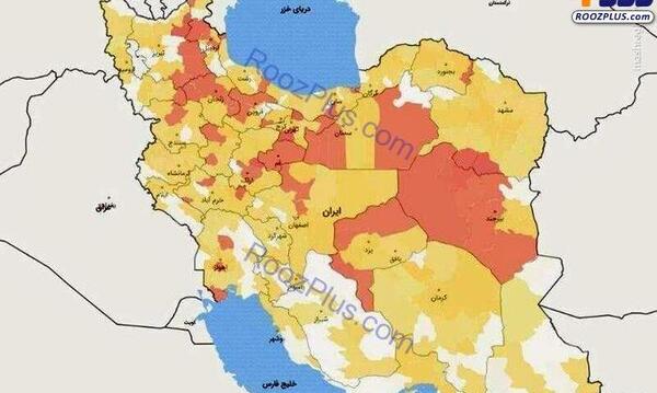 عکس کرمان در نقشه ایران