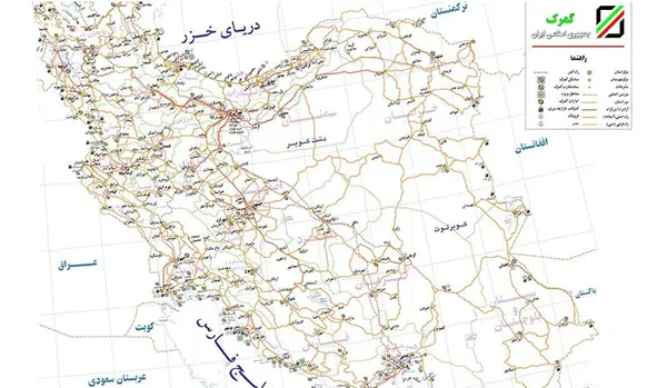 عکس گربه در نقشه ایران