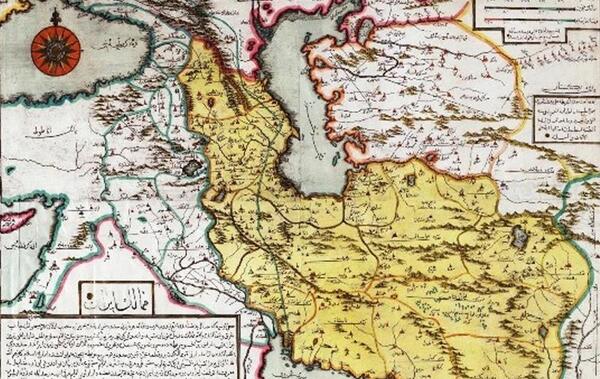 عکس نقشه ی ایران کوچک