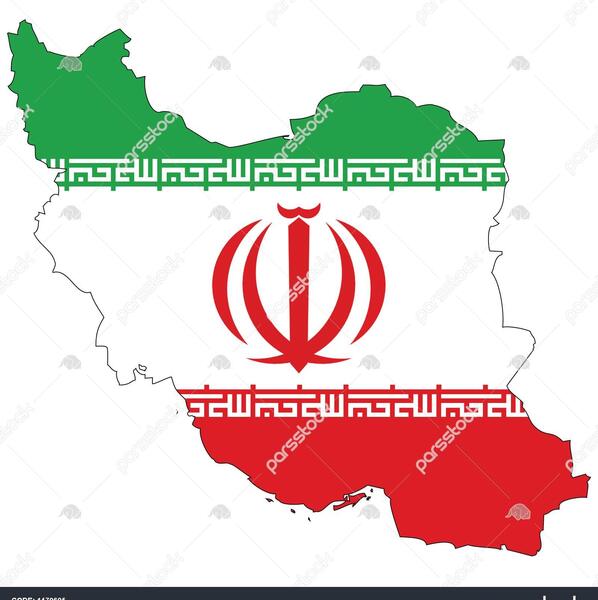 عکس نقشه کامل ایران با جزئیات