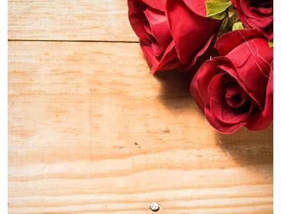 عکس نوشته گل رز قرمز