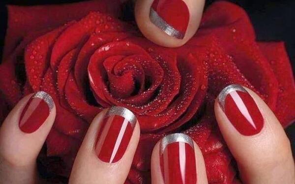 عکس نوشته گل رز قرمز
