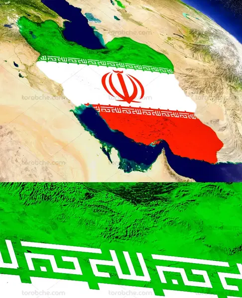 عکس نقشه ایران برای طراحی