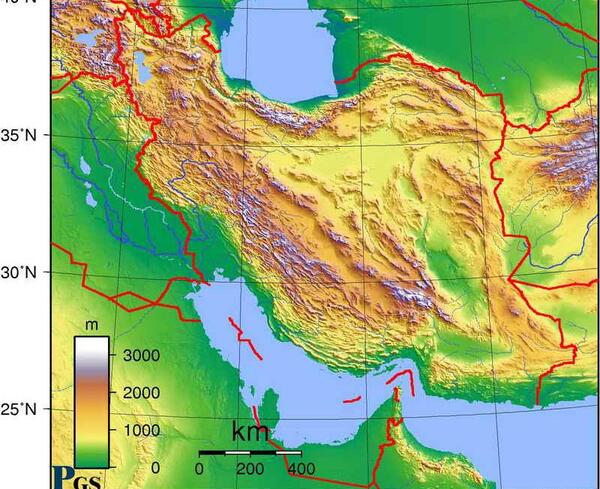 عکس نقشه ی شهرهای ایران