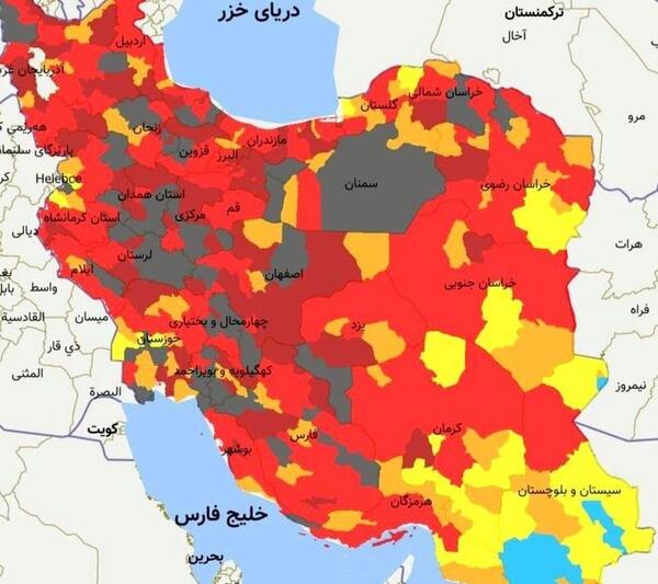 عکس نقشه ایران ساده بدون رنگ