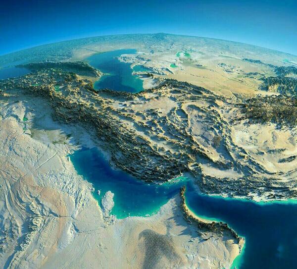 عکس نقشه کره زمین ایران