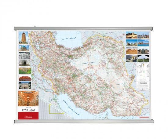 عکس نقشه راه های ایران
