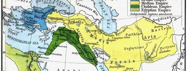 عکس نقشه ایران دوره هخامنشیان