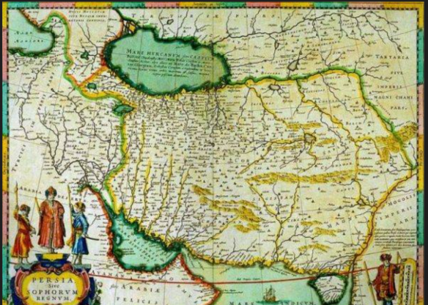 عکس نقشه ی ایران در زمان کوروش