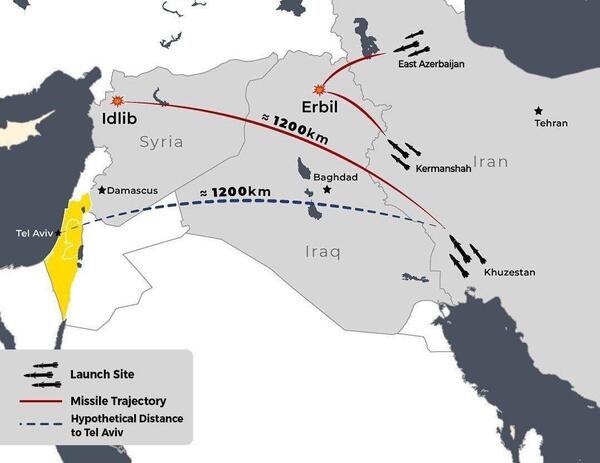 عکس دست حاج قاسم و نقشه ایران