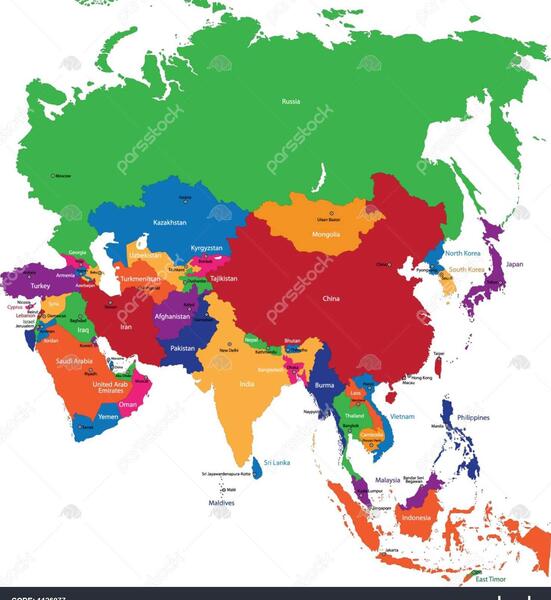 عکس نقشه ی ایران خالی