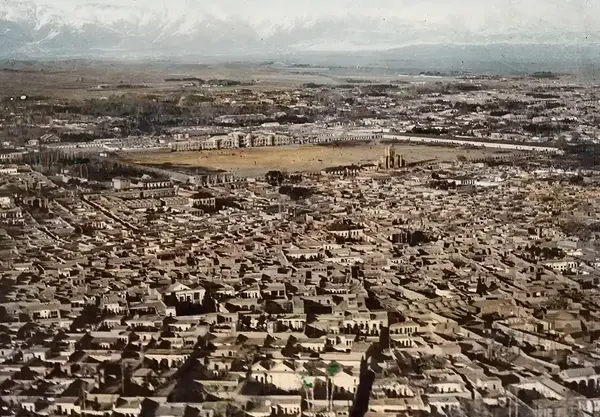 عکس تهران در نقشه ایران