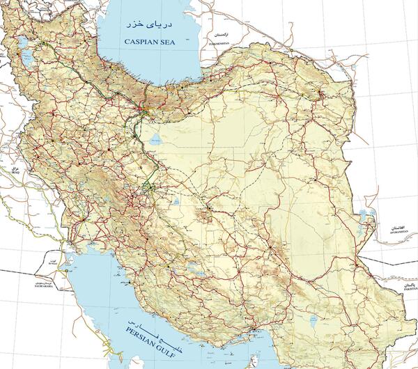عکس نقشه ایران نقاشیش