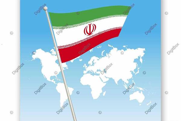 عکس نقشه و پرچم ایران
