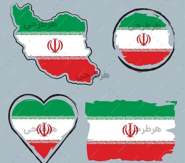 عکس نقشه و پرچم ایران