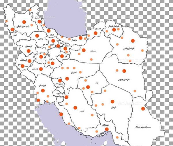 عکس نقشه ی ایران با کیفیت بالا