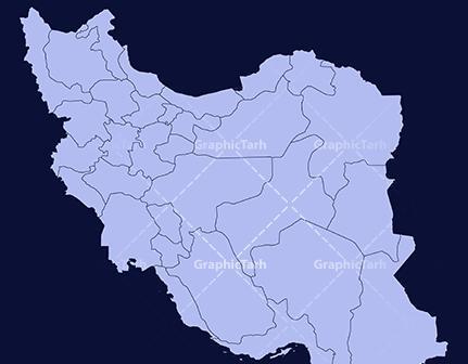 دانلود عکس نقشه ی ایران با کیفیت بالا