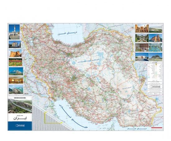 عکس نقشه ایران بدون رنگ آمیزی