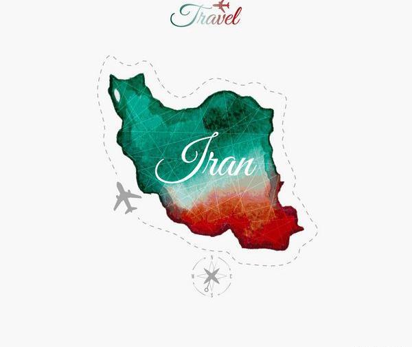عکس از نقشه ایران بدون رنگ