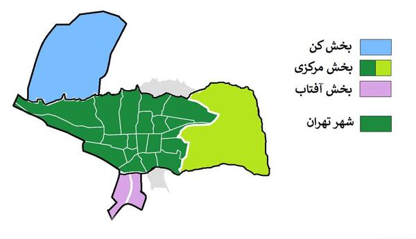 عکس نقشه ایران با نام استانها