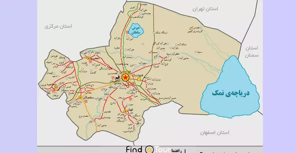 عکس نقشه ایران با مراکز استانها