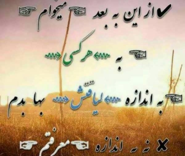 عکس نوشته در مورد آدم های نمک نشناس